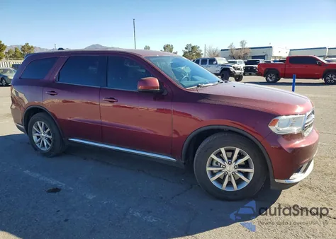 2017 Dodge Durango Sxt из США, поврежденный, VIN 1C4RDHAG2HC617982